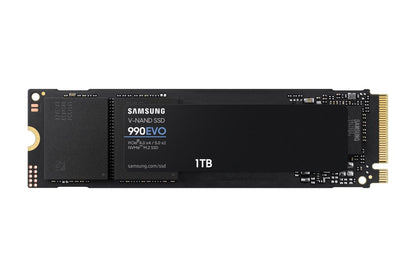 Samsung 990 EVO | 1TB NVMe SSD | M.2 Gen4 | 5.000 MB/s Lezen | 4.200 MB/s Schrijven - Matmuis