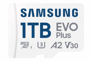 Samsung EVO Plus | MicroSDXC | 1TB | Class 10 | UHS-I U3 | V30 | A2 | Tot 160MB/s | Inclusief SD-adapter - Matmuis - Matmuis