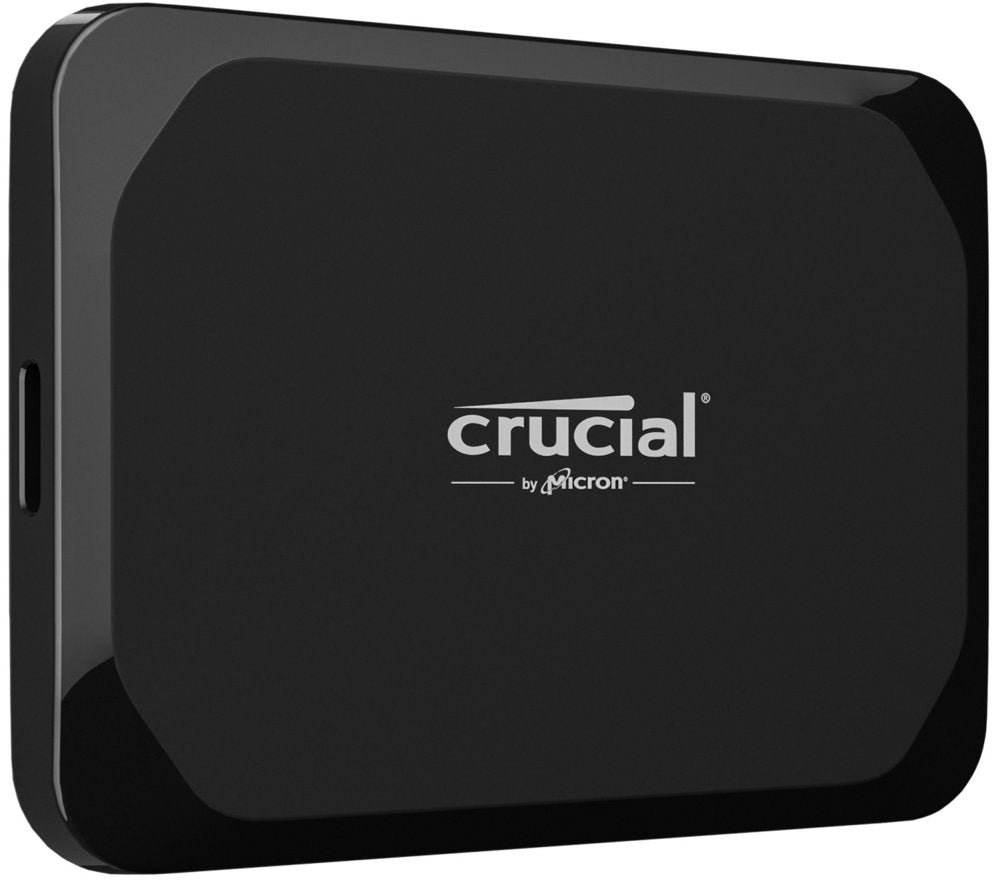 Crucial X9 Portable SSD | 2TB | USB 3.2 Gen2 Type-C | 1.050MB/s Lezen | 1.050MB/s Schrijven | Zwart - Matmuis - Matmuis