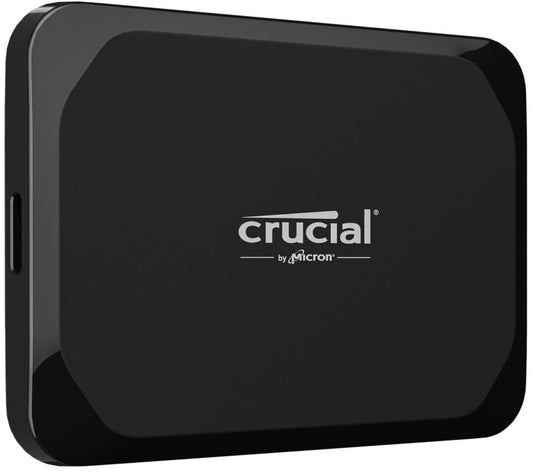 Crucial X9 Portable SSD | 2TB | USB 3.2 Gen2 Type-C | 1.050MB/s Lezen | 1.050MB/s Schrijven | Zwart - Matmuis - Matmuis