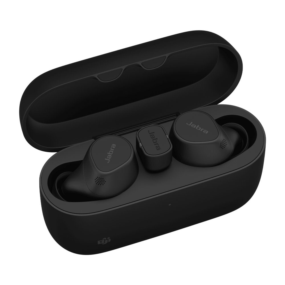 Jabra Evolve2 Buds | Draadloze In-ear Headset | Bluetooth | USB-C Oplaadcase | Zwart - Matmuis - Matmuis
