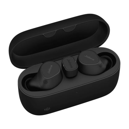 Jabra Evolve2 Buds | Draadloze In-ear Headset | Bluetooth | USB-C Oplaadcase | Zwart - Matmuis - Matmuis
