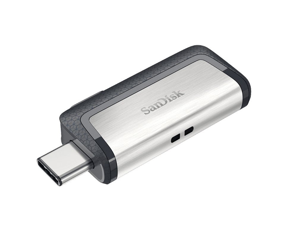 SanDisk Ultra Dual Drive USB Type-C | 128GB USB Flash Drive | USB Type-A / USB Type-C 3.2 Gen 1 (3.1 Gen 1) | Zwart, Zilver - Matmuis