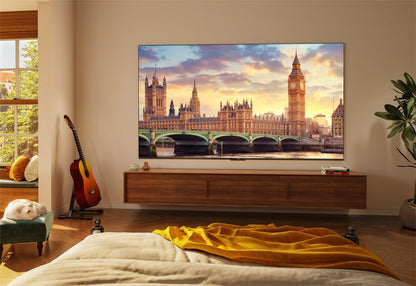 TCL 85C69B 85" | 4K Ultra HD QLED Smart TV | Google TV + Wifi | Dolby Vision | Quantum Dot met Levendige Kleuren | 60Hz - Matmuis - Matmuis