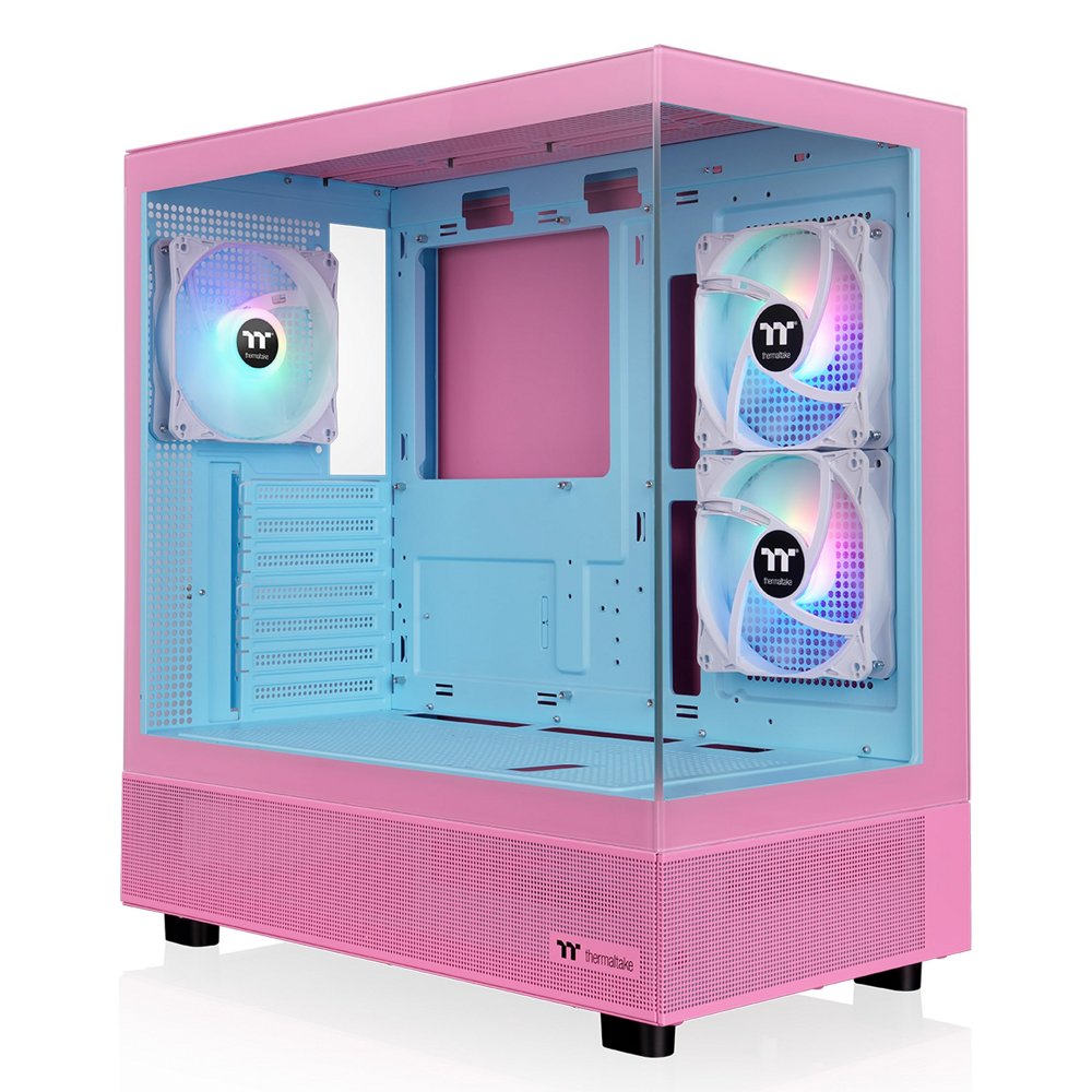 Thermaltake View 270 TG ARGB | Mid Tower Case | Bubble Pink (CA-1Y7-00MAWN-00) - Matmuis