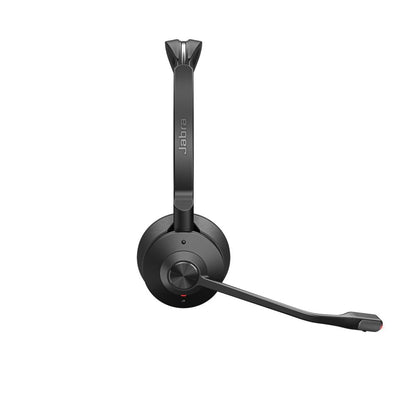 Jabra Engage 75 | Draadloze On-ear Stereo Headset | Oplaadstation | Zwart - Matmuis - Matmuis
