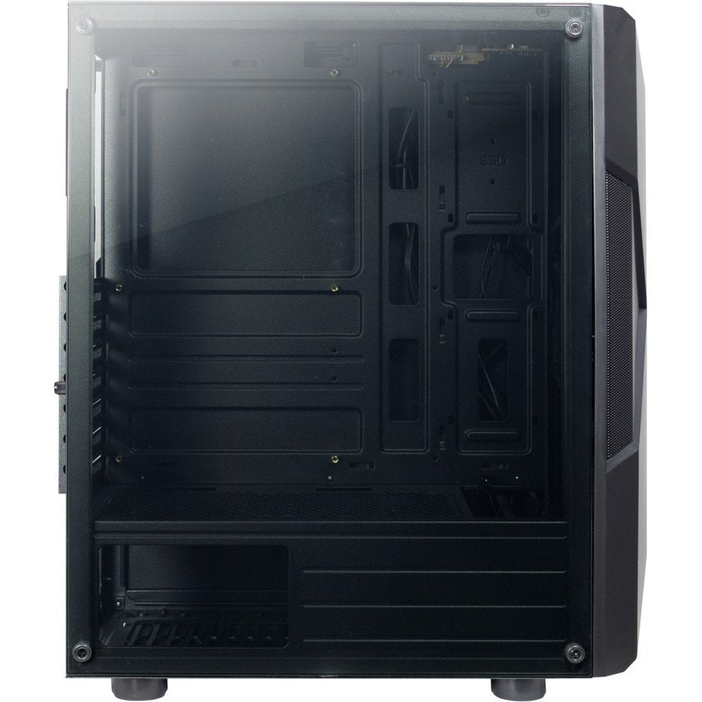 Inter-Tech IT-3306 CAVY RGB | Tower Case | Zwart - Matmuis