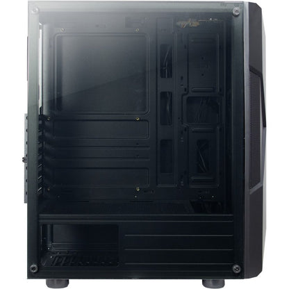 Inter-Tech IT-3306 CAVY RGB | Tower Case | Zwart - Matmuis