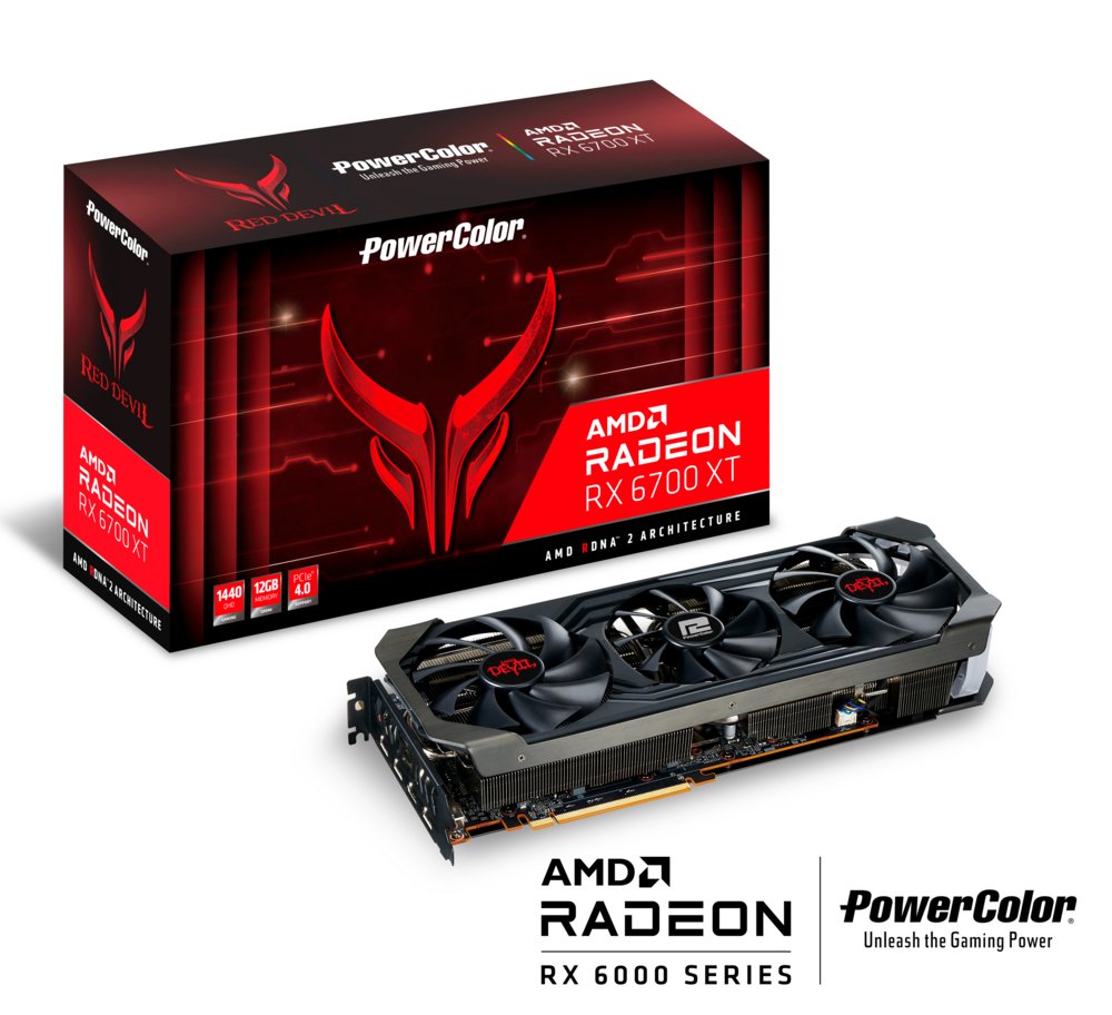 PowerColor Red Devil Radeon RX 6700XT | 12GB GDDR6 VRAM | Videokaart | GPU | AMD - Matmuis - Matmuis