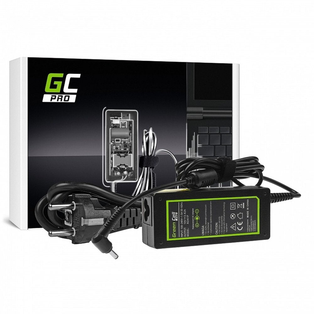 Green Cell AD41P | Netvoeding & Inverter | 65 W | Zwart - Matmuis - Matmuis