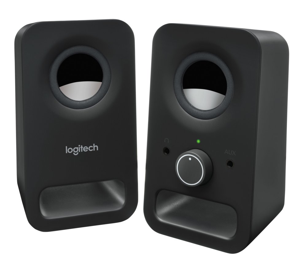 Logitech Z150 | 2.0 Luidsprekerset | 3W RMS | Helder Stereogeluid | Zwart - Matmuis