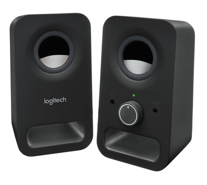 Logitech Z150 | 2.0 Luidsprekerset | 3W RMS | Helder Stereogeluid | Zwart - Matmuis - Matmuis