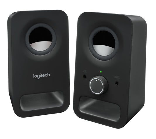 Logitech Z150 | 2.0 Luidsprekerset | 3W RMS | Helder Stereogeluid | Zwart - Matmuis - Matmuis