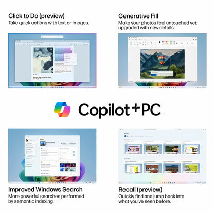HP OmniBook 3 NGAI | 15.6" Full HD IPS Touch | AMD Ryzen AI 5 330 | 16GB DDR5 | 512GB SSD | Copilot+ | Windows 11 Home | Zilver