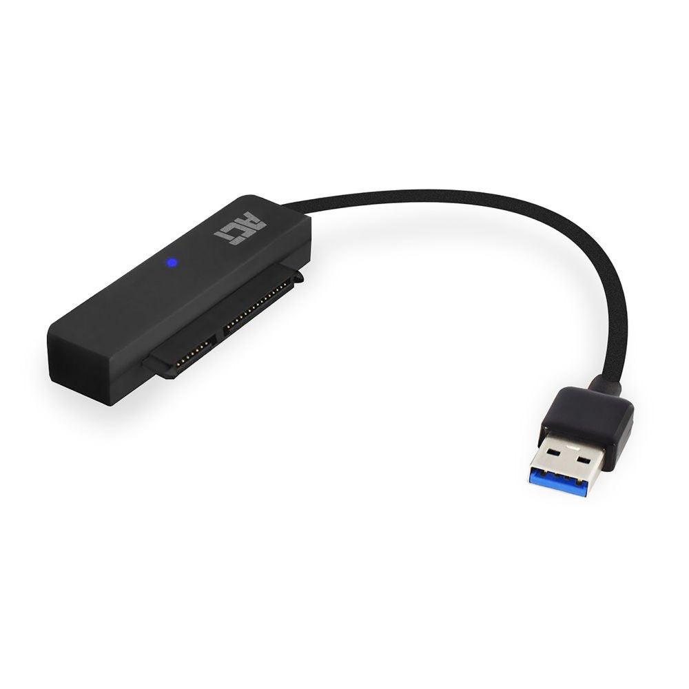 ACT kabel-tussenstuk | SATA naar USB-A | Zwart | AC1510 - Matmuis - Matmuis