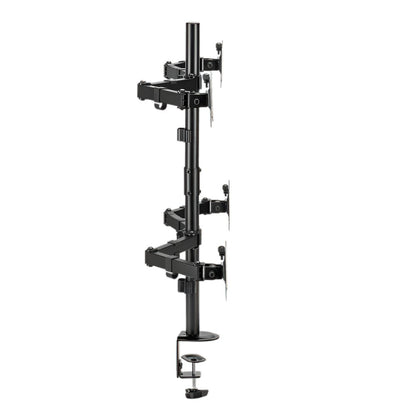 SBOX LCD-352/4-2 | Verstelbare Monitor-bureaubeugel | Tot 32" | Max 9kg | VESA 100x100 | 4 Monitoren - Matmuis - Matmuis