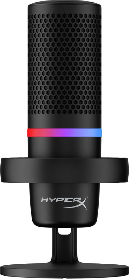 HyperX DuoCast | USB-microfoon | RGB-verlichting | Voor pc en console | Zwart - Matmuis - Matmuis