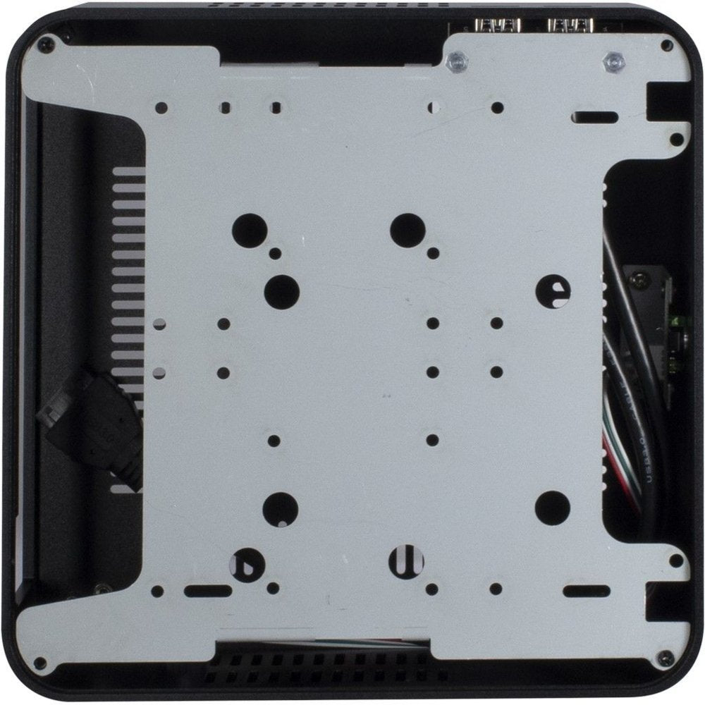 Inter-Tech ITX A80 | Mini-ITX Case | 60 Watt Voeding | Zwart - Matmuis