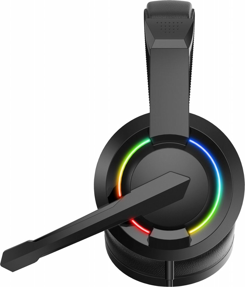 Baracuda HYDRA RGB Rainbow | Gaming Headset 3,5mm & USB | Zwart - Matmuis - Matmuis