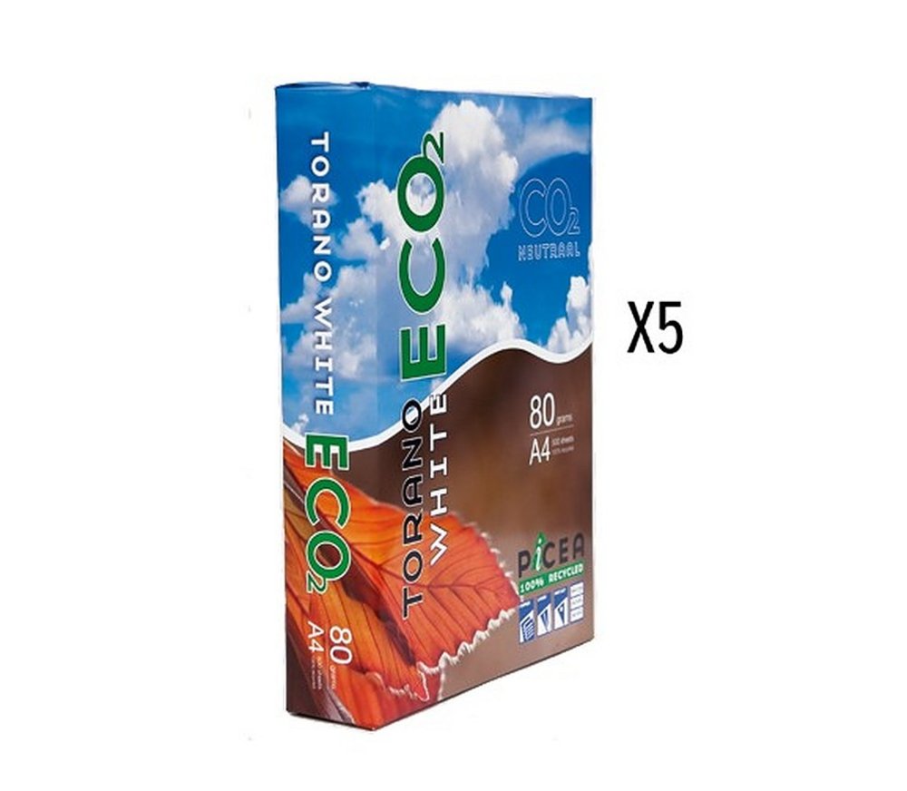 Printpapier Torano White | A4 | 80 g/m² | 5x500 Pack - Matmuis