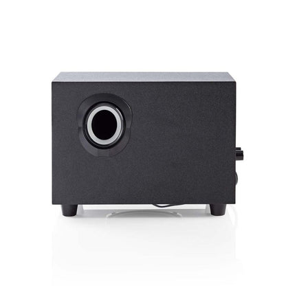 Nedis CSPR10021BK | 2.1 Luidsprekerset | 16W RMS | Zwart - Matmuis - Matmuis