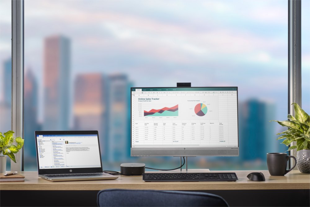 HP 26D32AA G5 | USB-C Docking Station | Dual 4K Display | 100W Power Delivery | Zwart - Matmuis - Matmuis
