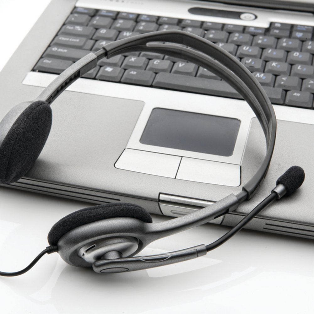 Logitech H111 | On-Ear Bedrade 3,5mm Koptelefoon met Microfoon | Grijs - Matmuis - Matmuis