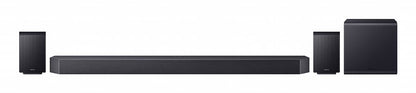 Samsung HW-Q990H Q-Series | 11.1.4-kanaals Dolby Atmos Soundbar | Draadloze Subwoofer & Rear Speakers | Zwart - Matmuis