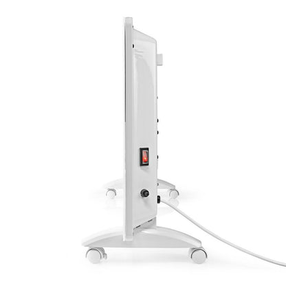 Nedis WIFIHTPL20FWT | Slimme Wi-Fi convectorkachel | 2000 W | Glazen frontpaneel | IP24 | Wit