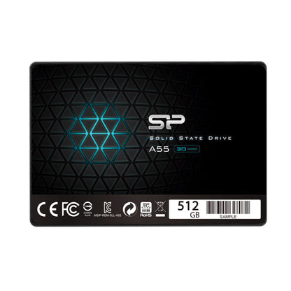 Silicon Power A55 | 4TB SATA SSD | 2.5'' | 500MB/s Lezen | 450MB/s Schrijven - Matmuis