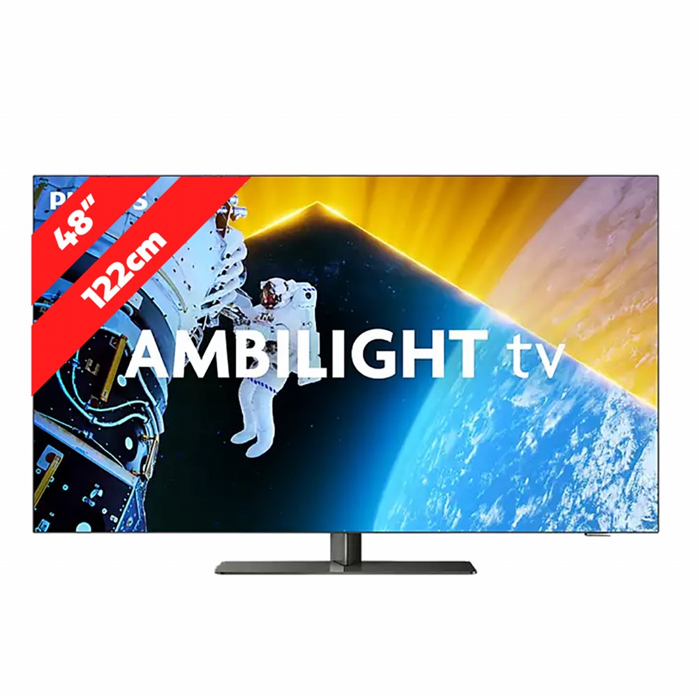 Philips 48OLED849/12 | 48'' Ultra HD 4K | OLED Smart TV | Dolby Vision | Google TV | 120Hz - Matmuis - Matmuis