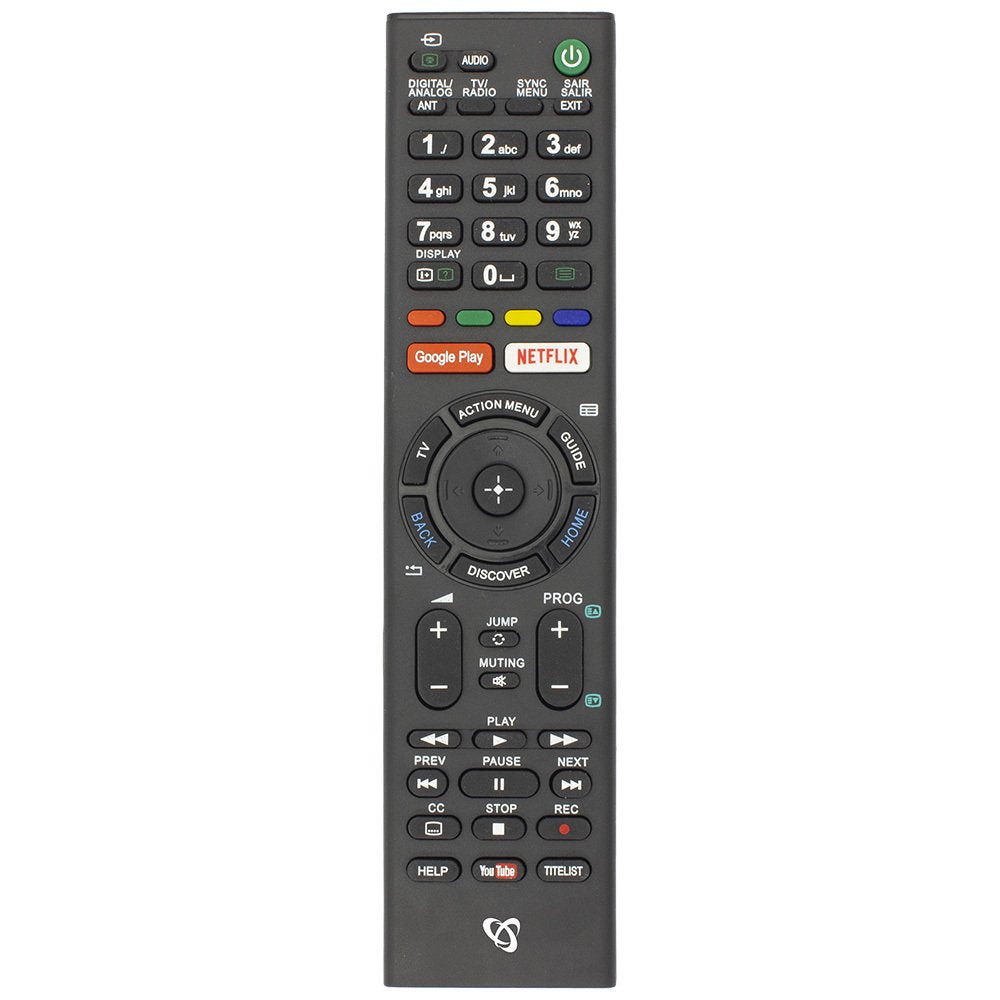 SBOX RC-01402 | Afstandsbediening | Geschikt voor Sony TV's | Zwart - Matmuis
