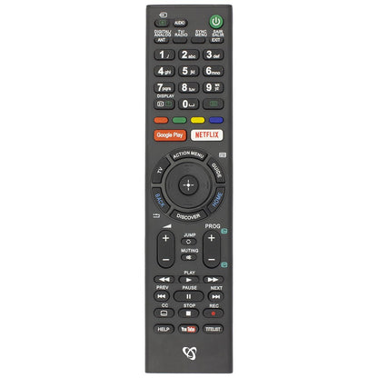 SBOX RC-01402 | Afstandsbediening | Geschikt voor Sony TV's | Zwart - Matmuis