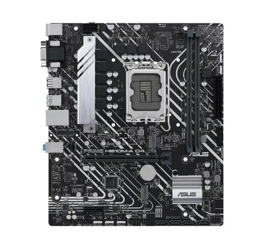 ASUS PRIME H610M-A D4-CSM | Socket LGA 1700 | Intel H610 | 2xDDR4 | Micro-ATX | Moederbord - Matmuis - Matmuis