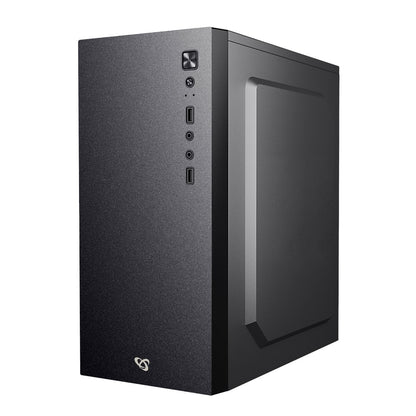 SBOX PCC-12 | Micro Tower Case | Zwart
