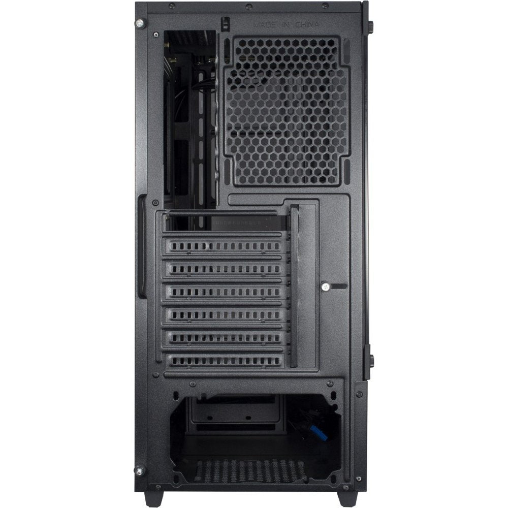 Inter-Tech C-303 Mirror | Tower Case | Zwart - Matmuis
