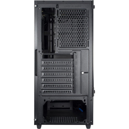 Inter-Tech C-303 Mirror | Tower Case | Zwart - Matmuis