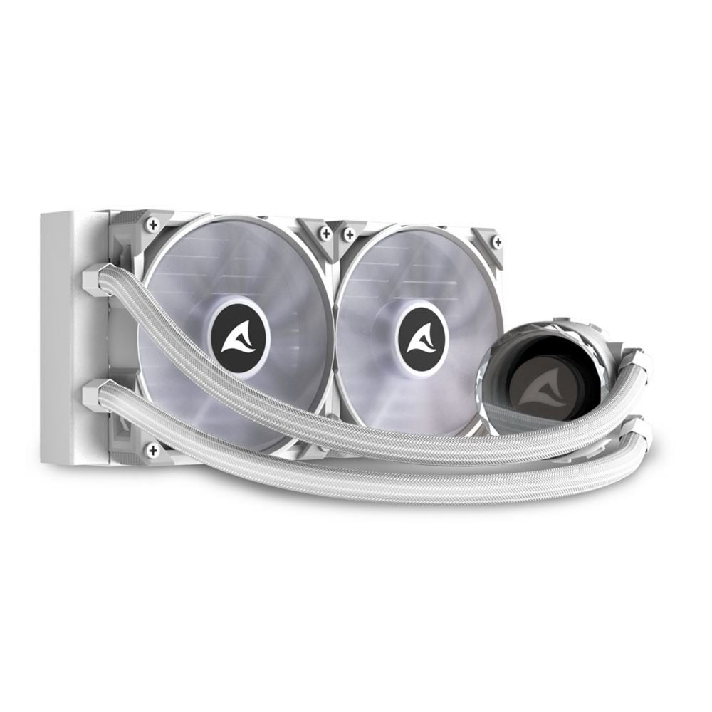 Sharkoon S80 RGB 240mm | White Edition | All-in-One CPU Waterkoeler - Matmuis - Matmuis