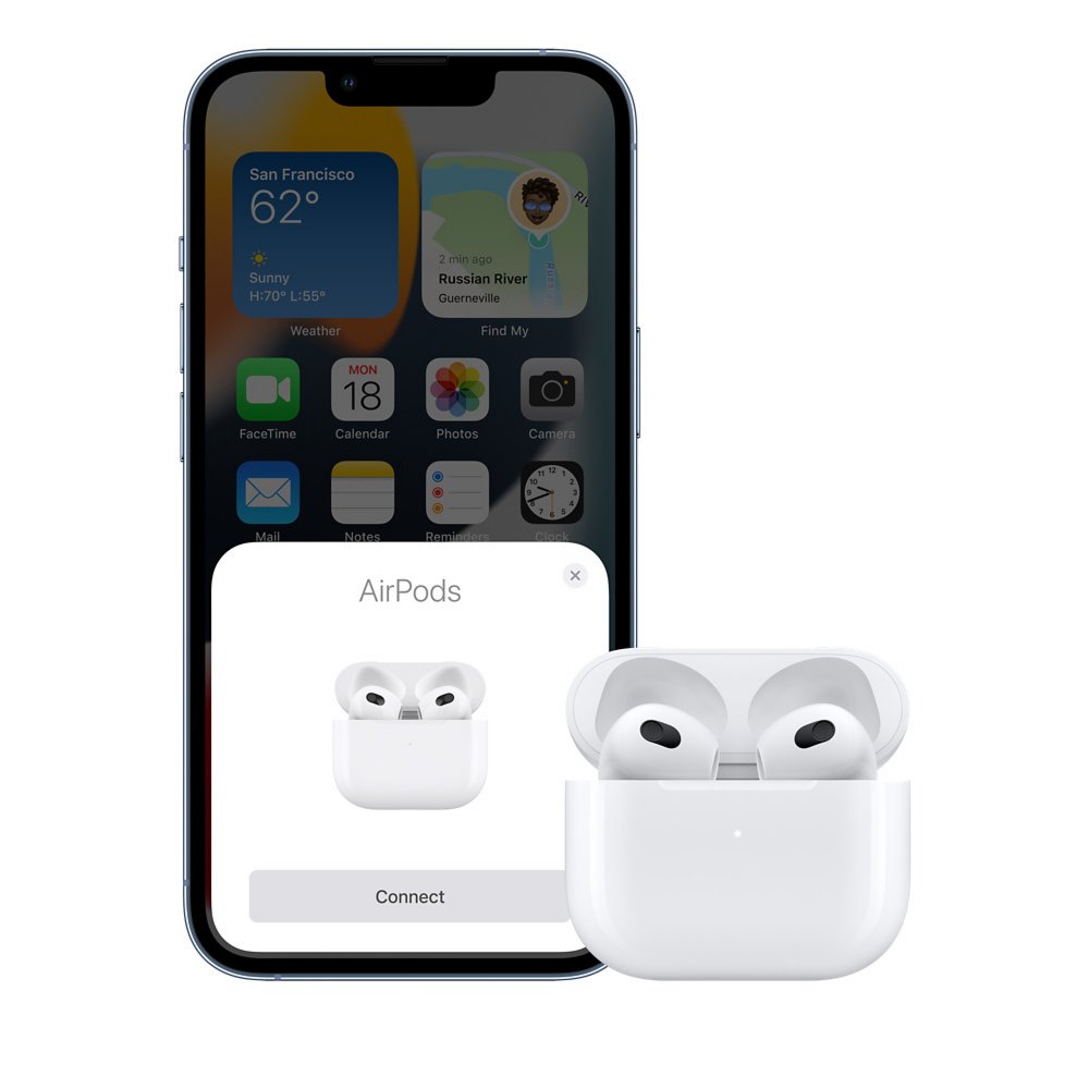 Apple AirPods | 3e Generatie | Lightning-oplaadcase - Matmuis - Matmuis