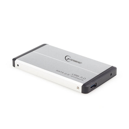 Gembird EE2-U3S-2-S | 2,5" SATA HDD/SSD Behuizing | USB 3.0 (5 Gbit/s) | Zilver - Matmuis - Matmuis