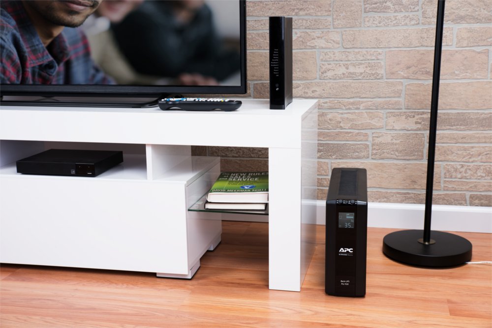 APC Back-UPS Pro BR900MI | 900 VA | 6x IEC C13 Stopcontacten | AVR Spanningstabilisatie | LCD-Statusdisplay - Matmuis - Matmuis