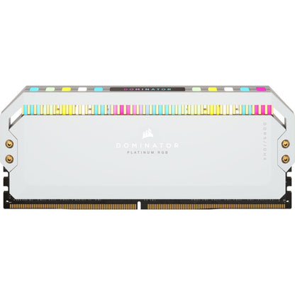 Corsair Dominator Platinum RGB Wit | 64GB 2x32GB DDR5 | 5200MHz | DIMM | CL40 | Geheugenmodule | RAM - Matmuis - Matmuis