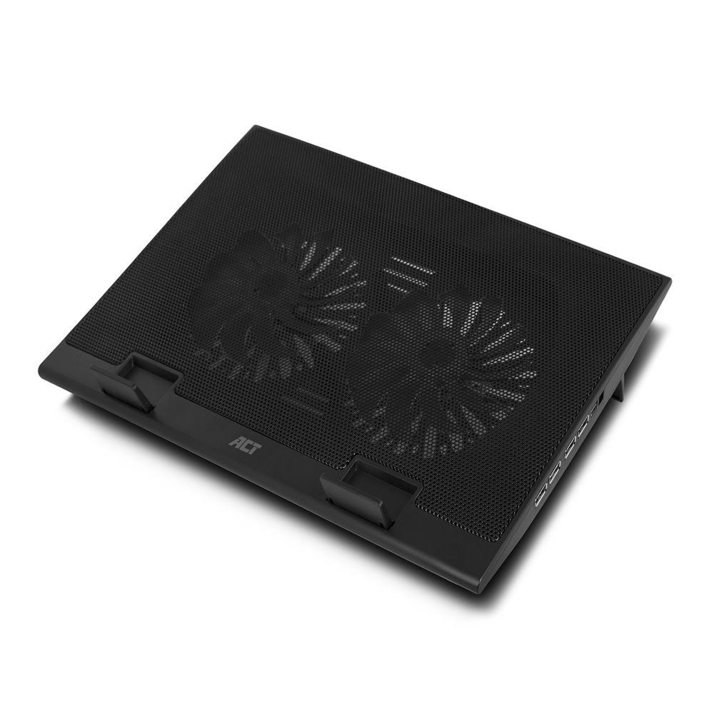 ACT AC8105 | Notebook Cooling Pad | 43,9 cm (17.3") | 2500 RPM | Zwart - Matmuis