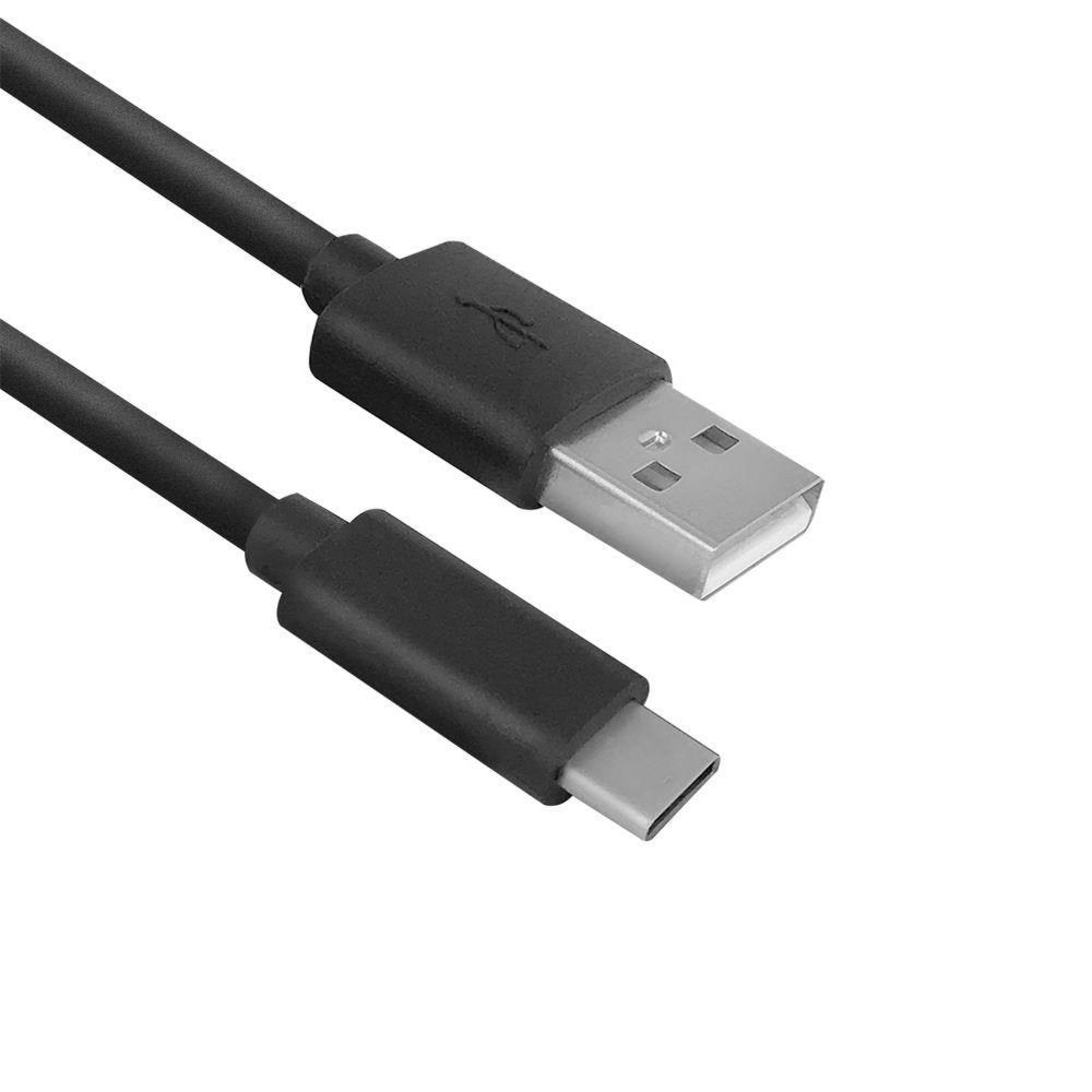 ACT AC7350 | USB 2.0 Kabel | USB-C naar USB-A | 1m | Zwart - Matmuis - Matmuis