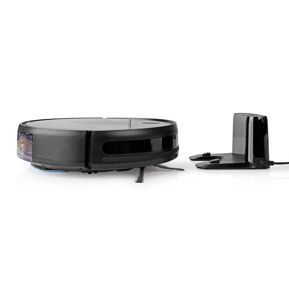 Nedis WIFIVCR001CBK | Robotstofzuiger 0,2 Liter | Zakloos | Zwart - Matmuis