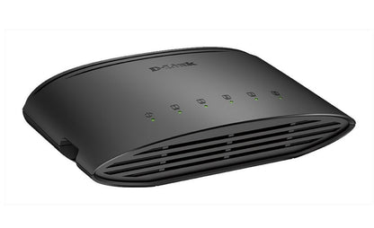 D-Link DGS-1005D/E | Netwerk-switch | Unmanaged | L2 | 5-poorts Gigabit Ethernet (10/100/1000) | Zwart - Matmuis - Matmuis