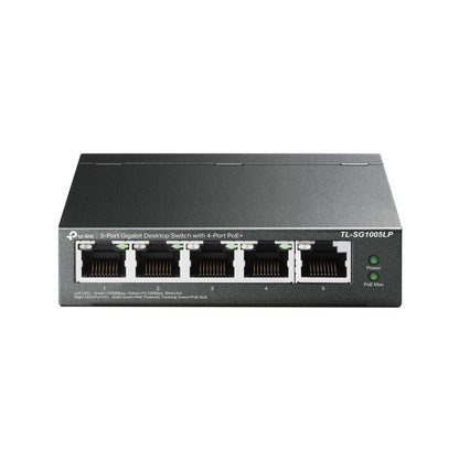 TP-Link TL-SG1005LP | Unmanaged | Gigabit Ethernet (10/100/1000 Mbps) | Power over Ethernet (PoE) - Matmuis