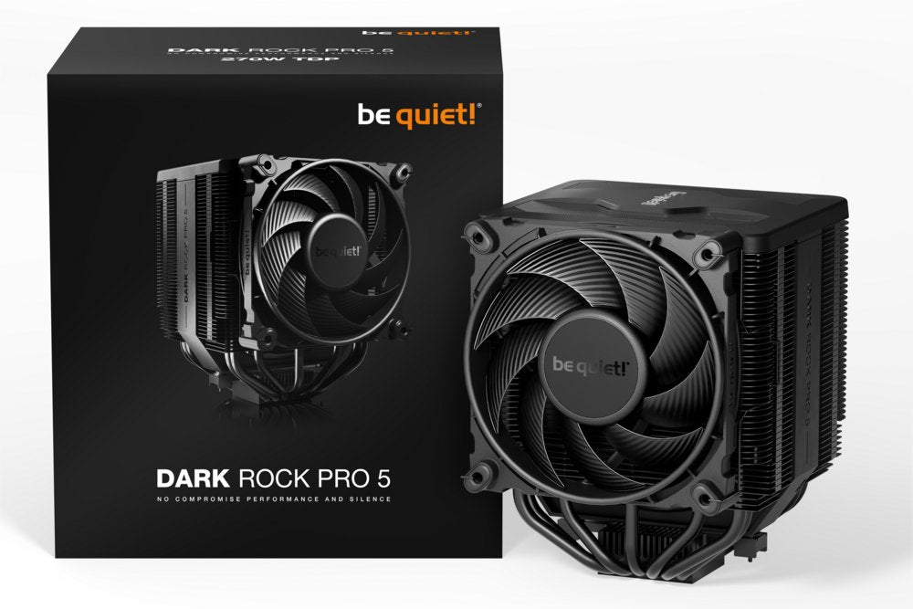 be quiet! Dark Rock Pro 5 | 270W TDP | 168mm | CPU Luchtkoeler - Matmuis