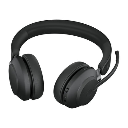 Jabra Evolve2 65 UC | Draadloze On-Ear Headset | Bluetooth | Zwart - Matmuis - Matmuis