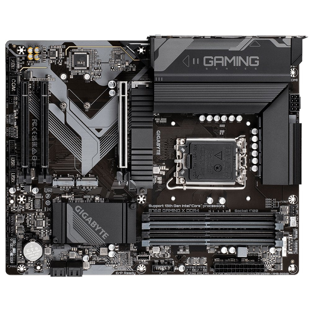 Gigabyte B760 GAMING X DDR4 | Socket LGA 1700 | Intel B760 | 4xDDR4 | ATX | Moederbord - Matmuis - Matmuis